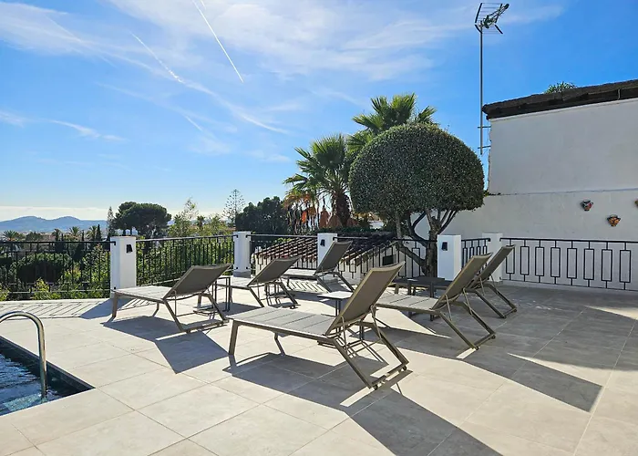 With Private Pool & Outdoor Kitchen Villa Mijas